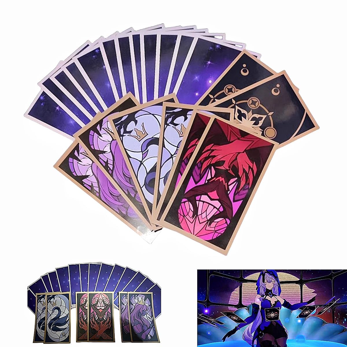 Amazon.co.jp: 崩壊 スターレイル タロット ブラックスワン コスプレ